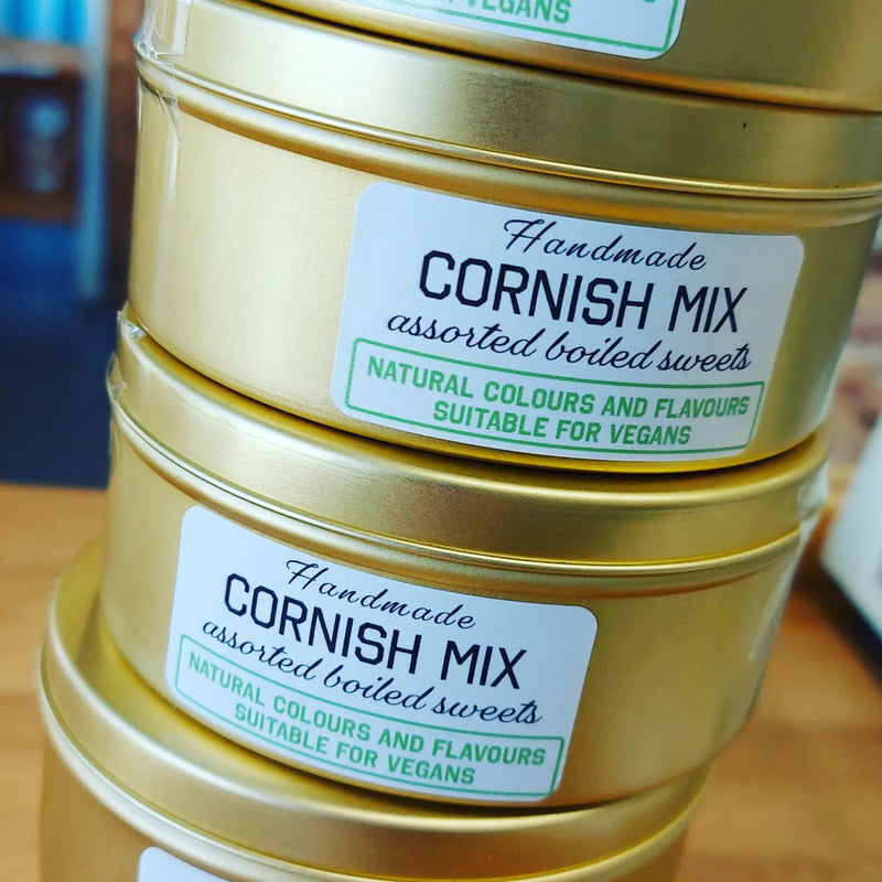 Cornish mix travel sweet tin